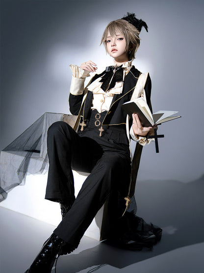 Dark Gothic Prince Cross Outfit YOU0287