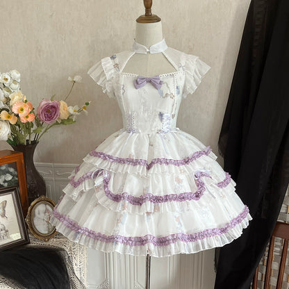 Sweet Big Ribbon Tierd Lolita Dress YOU0088