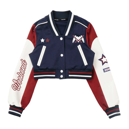 American Stadium Style jacket and Skirt PIN0017