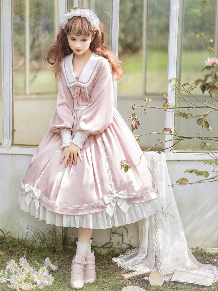 Floating Moon Princess Long Sleeve Dress YOU0128