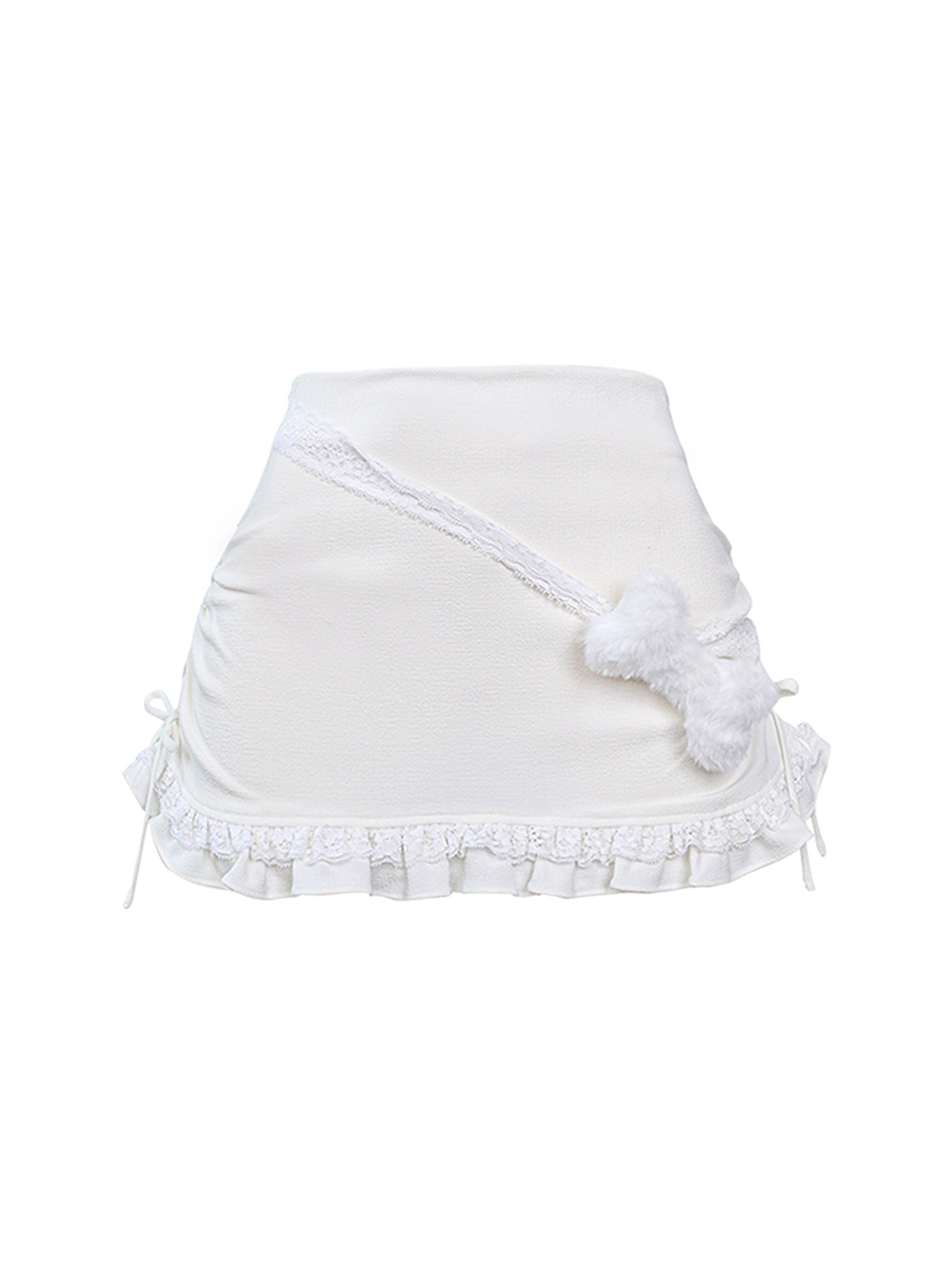 Bear Style Pure Sweet White Three Piece Set SER0002