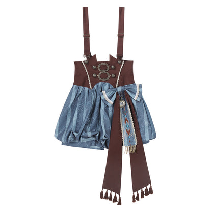 Desert Explorer Hooded Cape Overall Set YOU0275