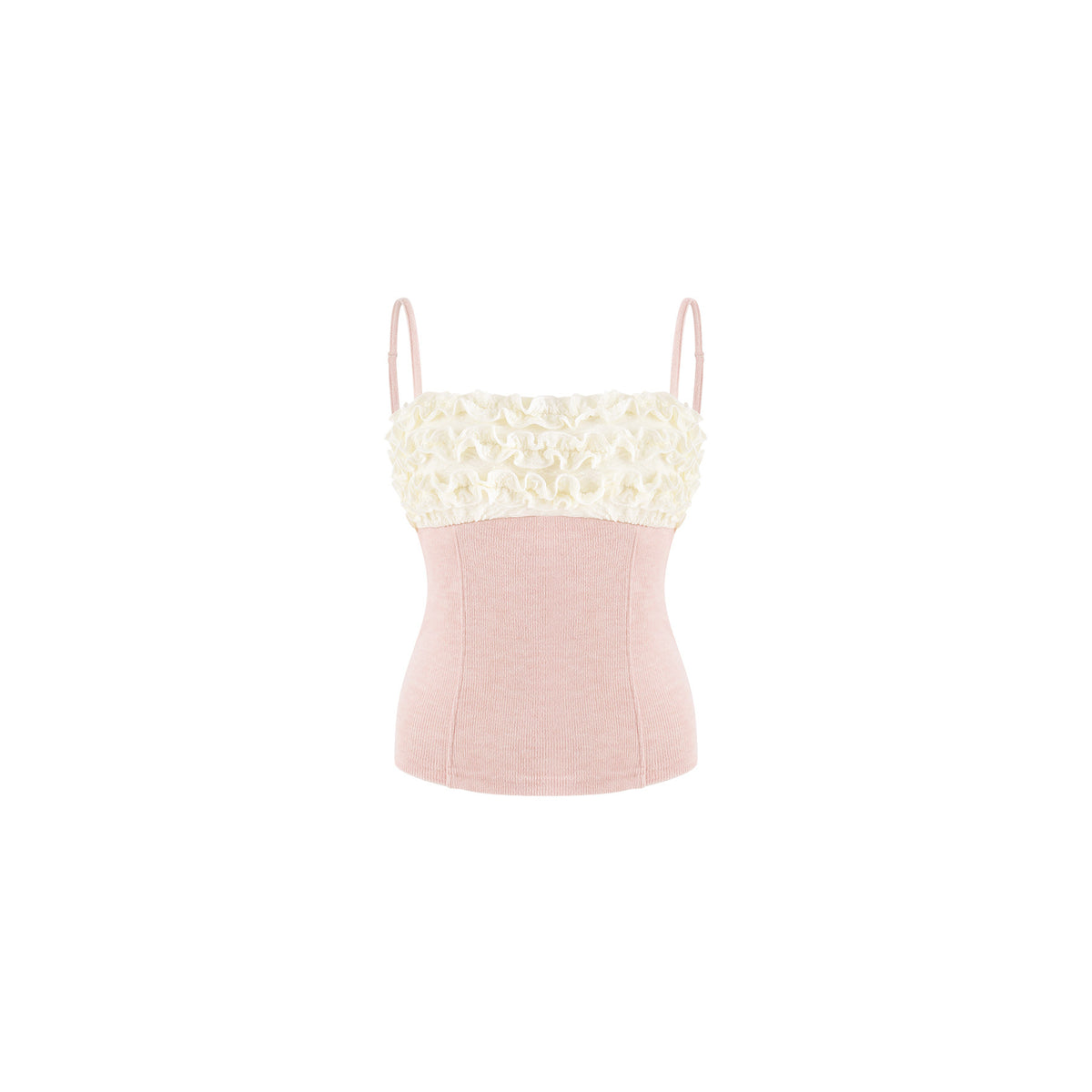 Crop Cardigan Lace Camisole Wide Pants Set SER0161