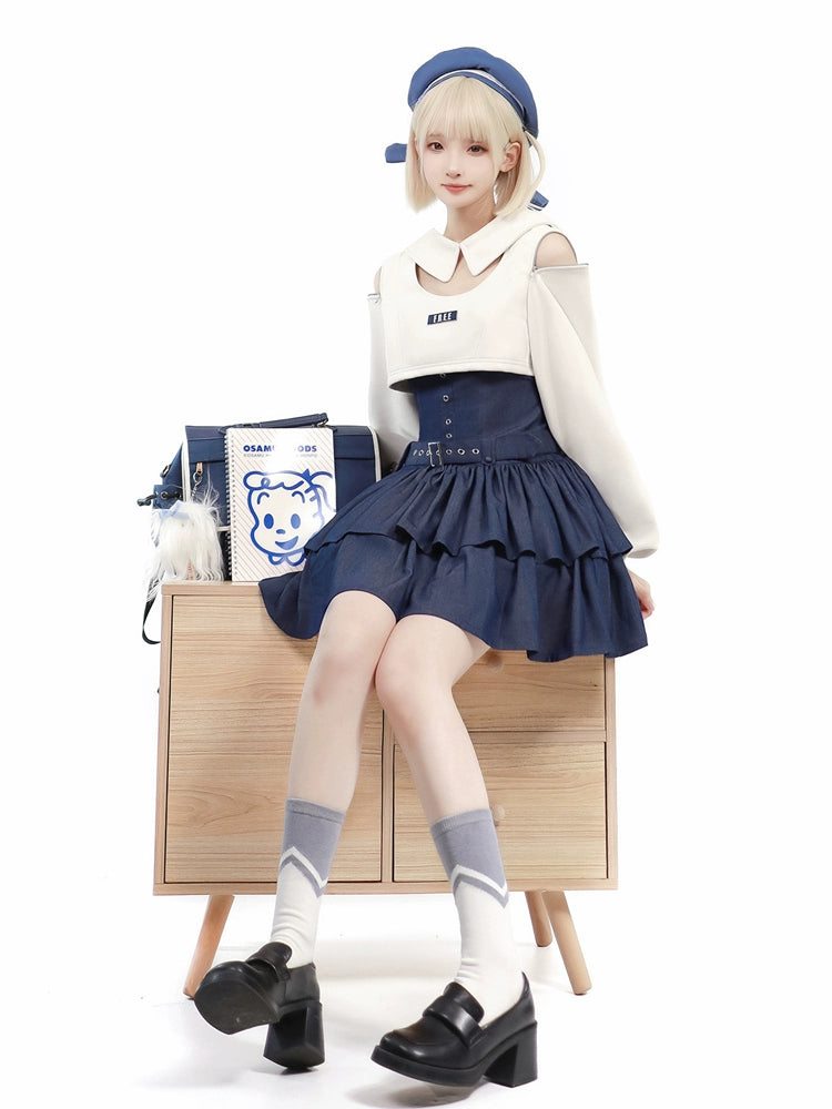 Student Lolita Two Piece Dress YOU0026