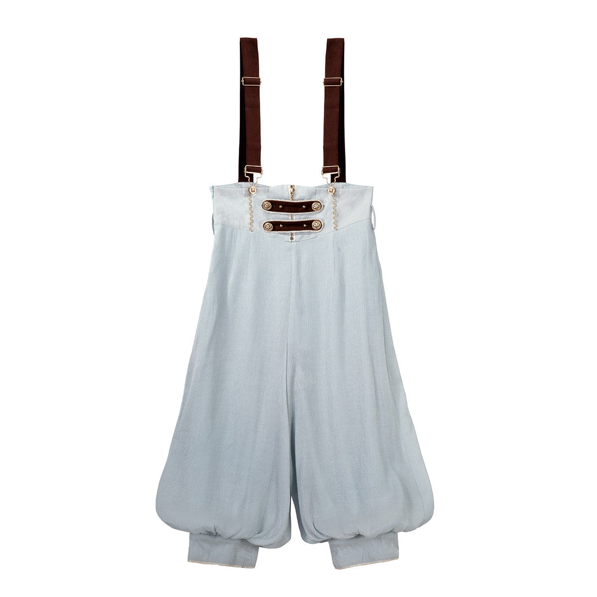 Boy Prince Explorer Shirt Overalls Set YOU0300
