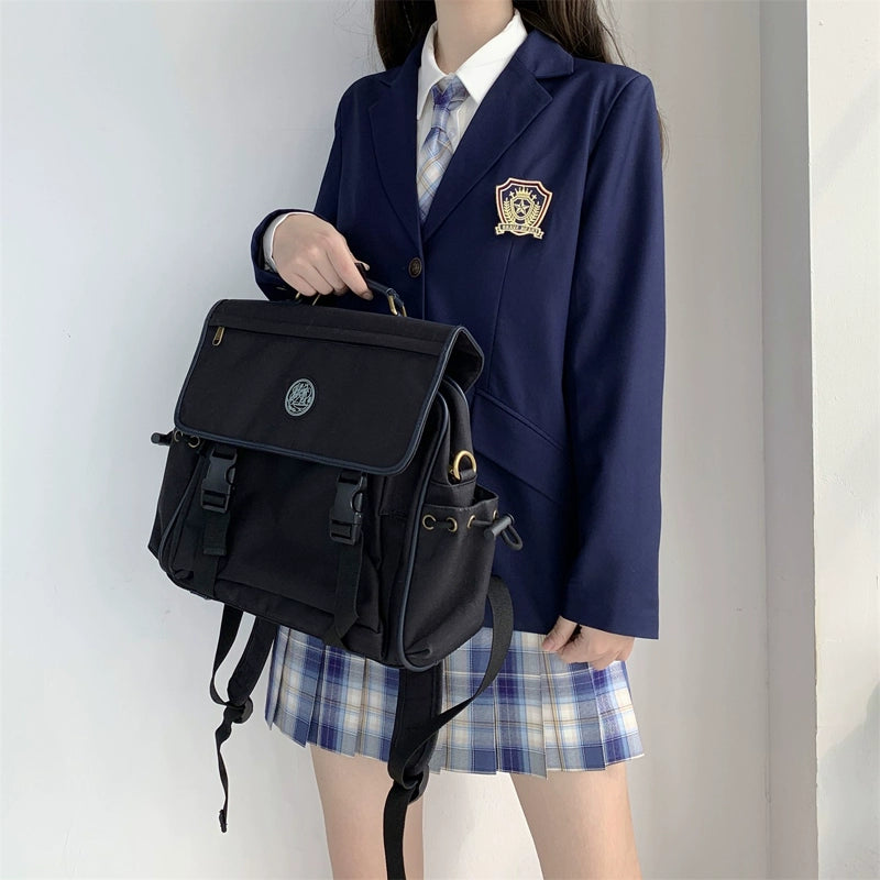 Check Skirt Blazer Uniform YOU0155