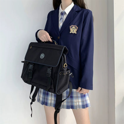 Check Skirt Blazer Uniform YOU0155