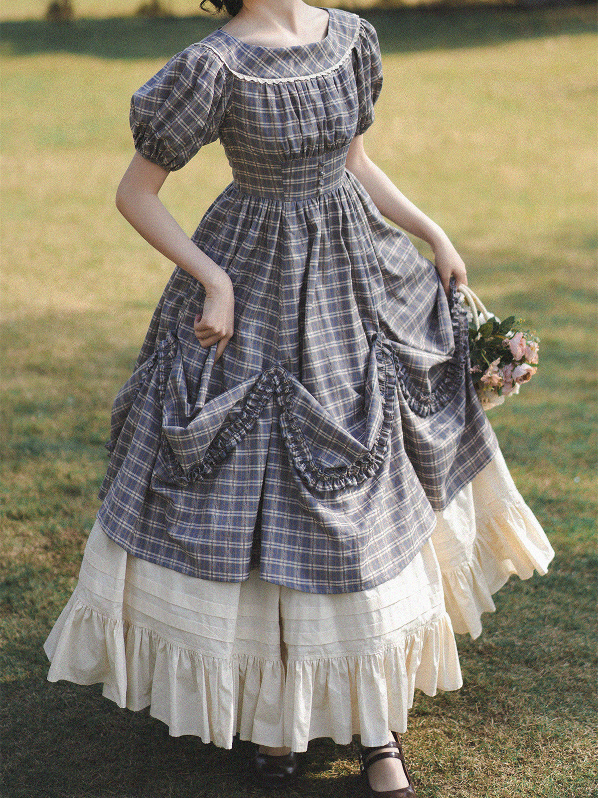 Classic Cotton Ruffle Hem Petticoat FOR0067