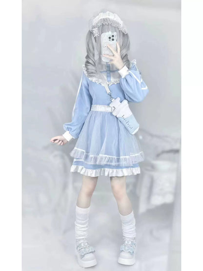 Subculture Style Angel Light Blue Dress UND0031