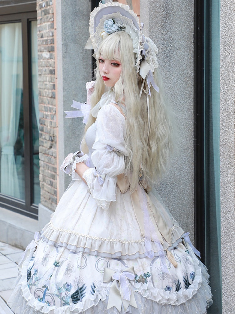 Retro Palace Style Wedding Lolita Dress CHE0004