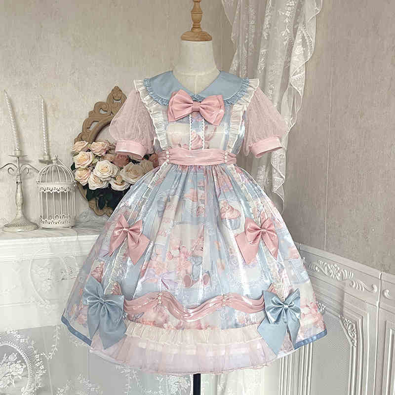 Sakura Candy Short Sleeve Sweet Doll Girl Dress YOU0131