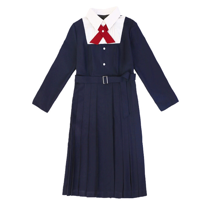 Faux Two-Piece Uniform Dress YOU0158