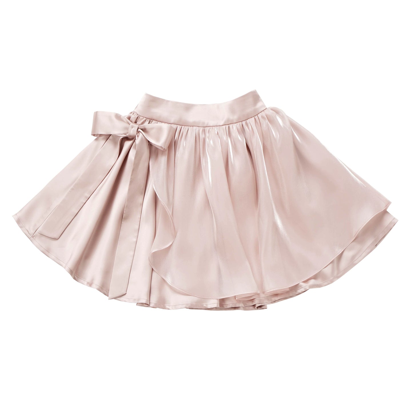 Girly Lace-up tops & Pink Pearl Skirt PIN0006