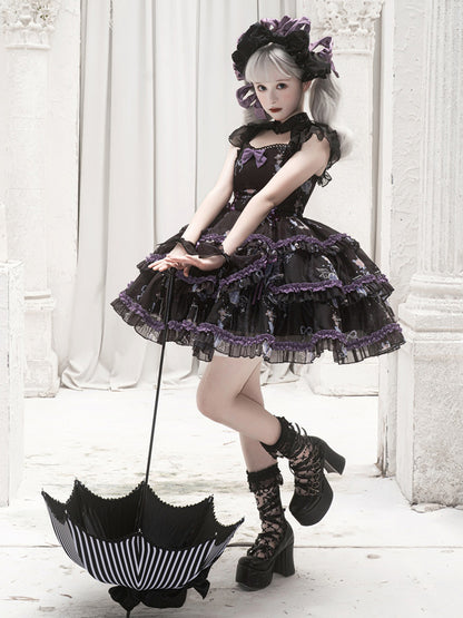 Sweet Big Ribbon Tierd Lolita Dress YOU0088