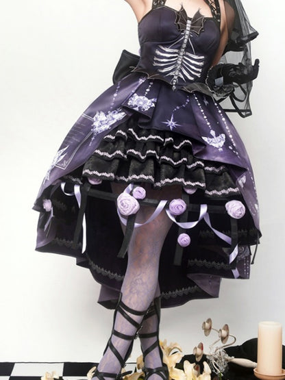 Witch Style Dark Gothic Dress CHE0034