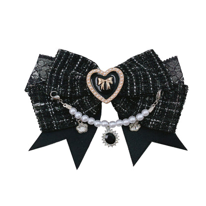 Off-Shoulder Heart Button Gothic Dress HUT0169