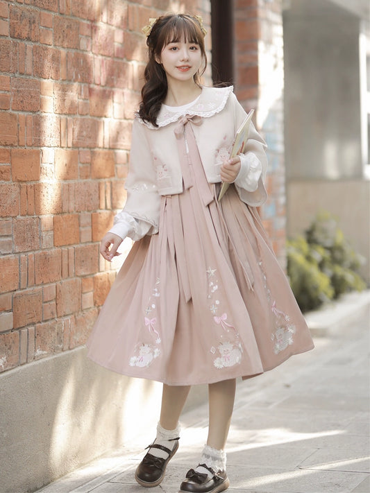 Little Sheep Pink Lolita Dress YOU0101