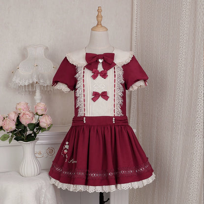 Strawberry Print Sweet Lolita Dress YOU0063