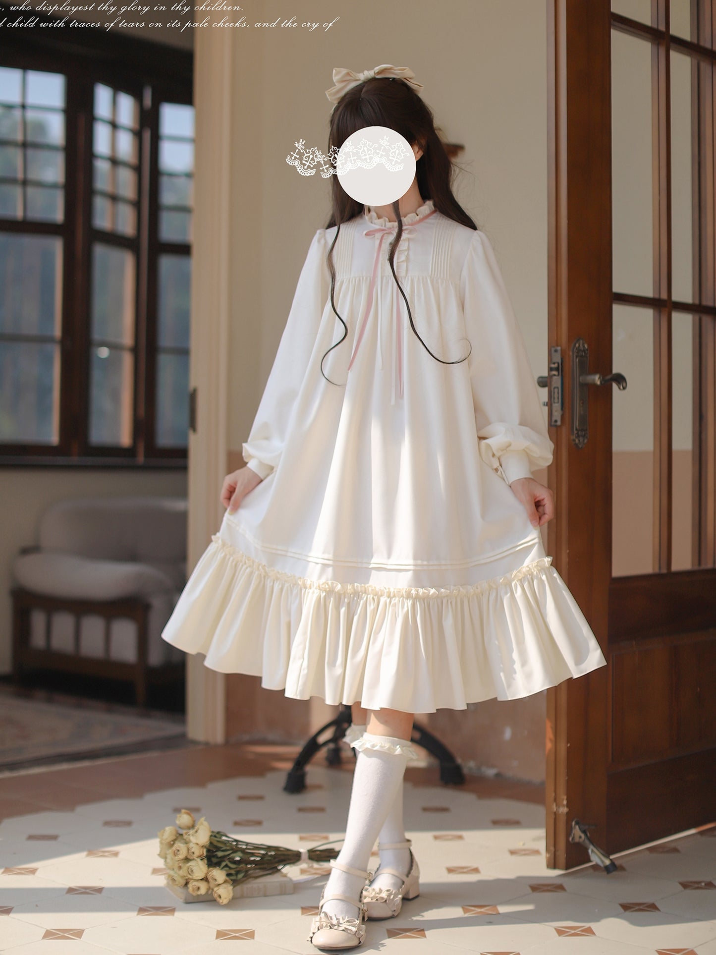 Pink Doll Lolita Dress HUT0021