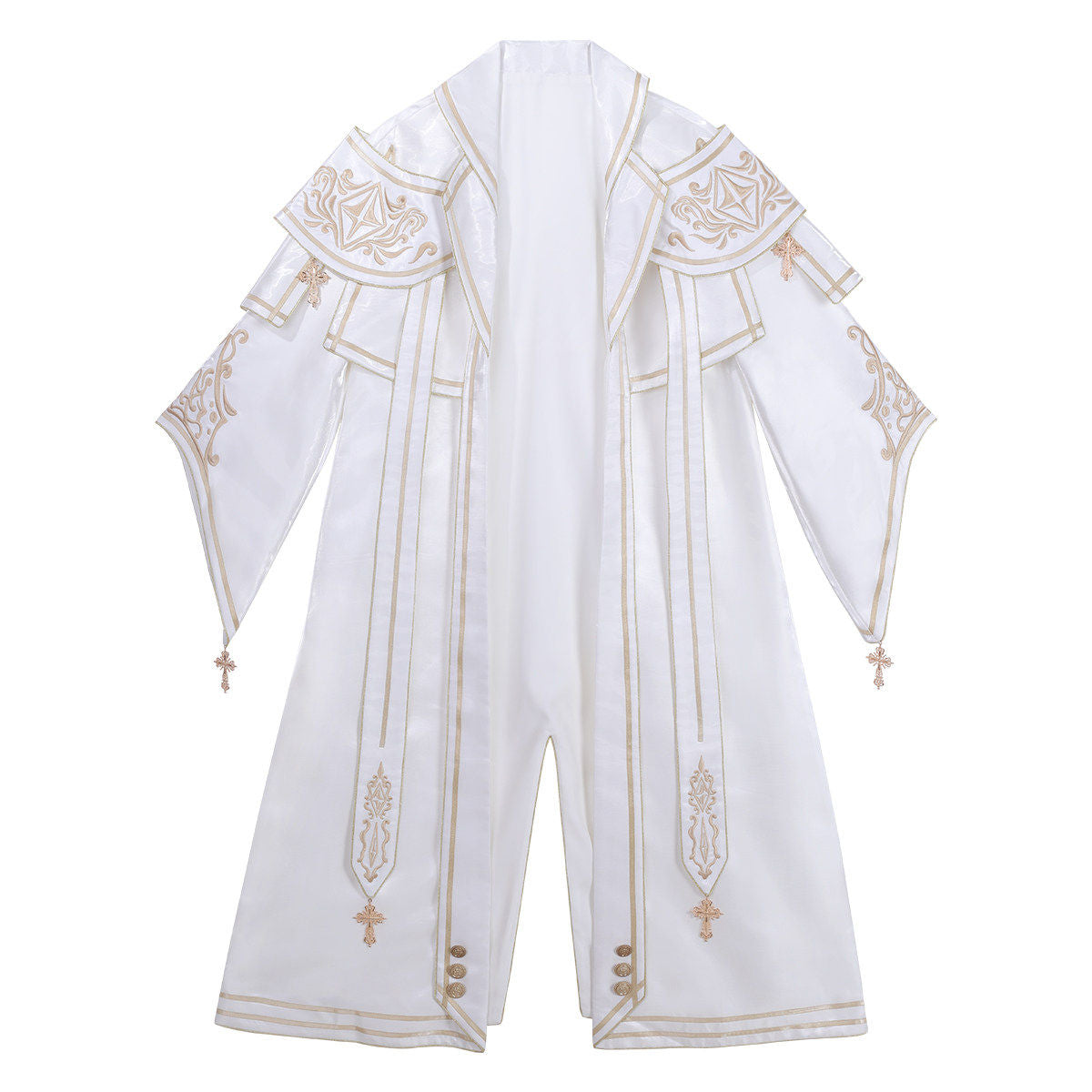 Gothic Holy Goddess Dress With Cape Coat YOU0312