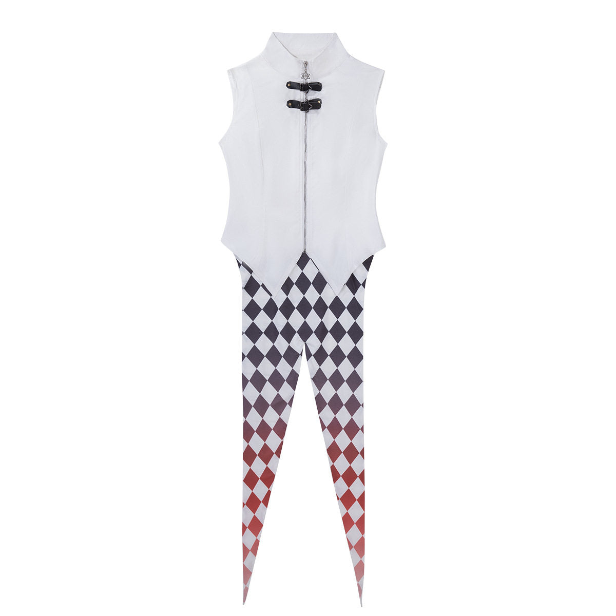 Rock Punk Plaid Skirt Jacket Set YOU0303