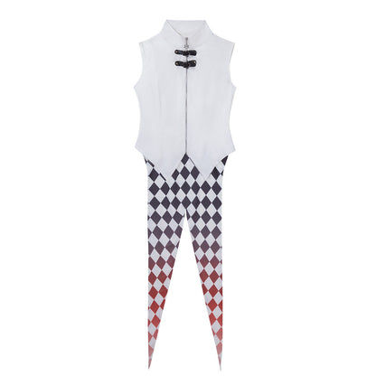 Rock Punk Plaid Skirt Jacket Set YOU0303