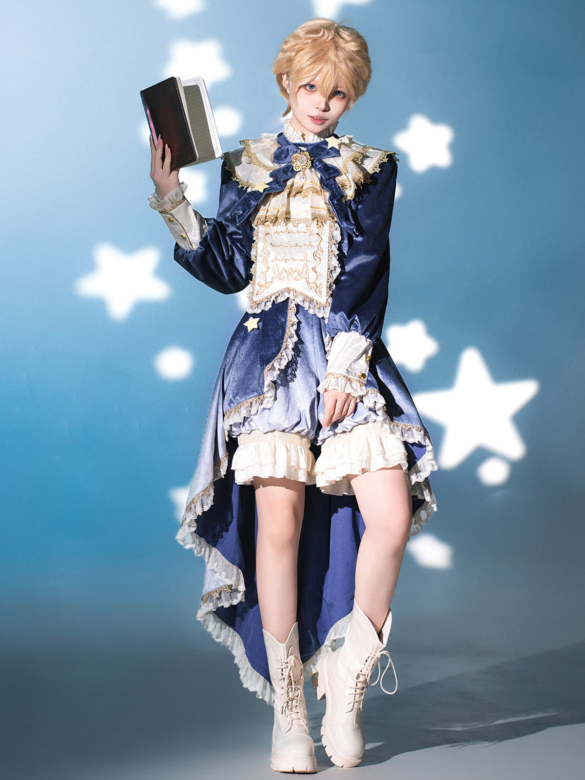 Lolita Court Prince Swallowtail Dress Set YOU0260