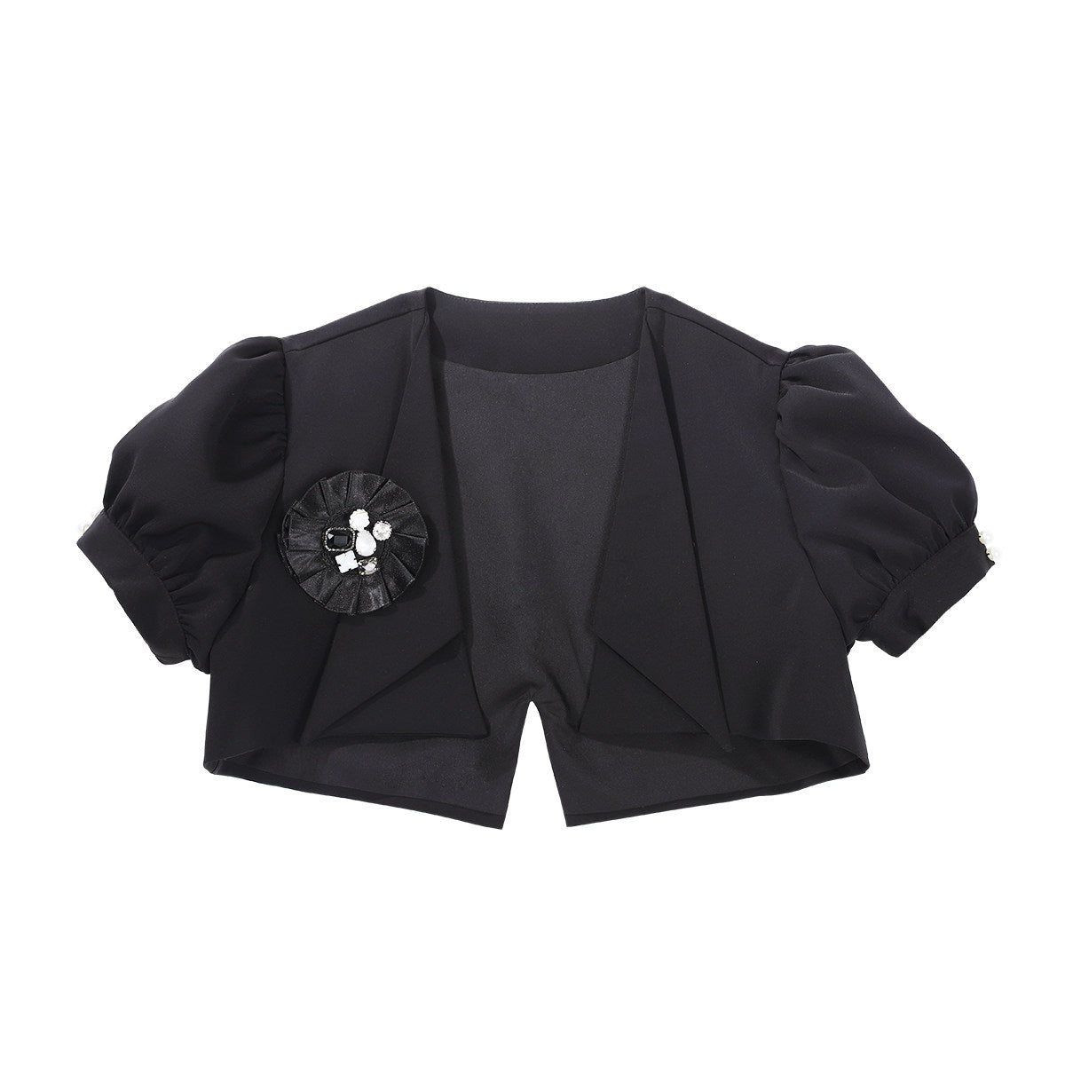 Black White Gothic Lolita Blouse Skirt Set YOU0290