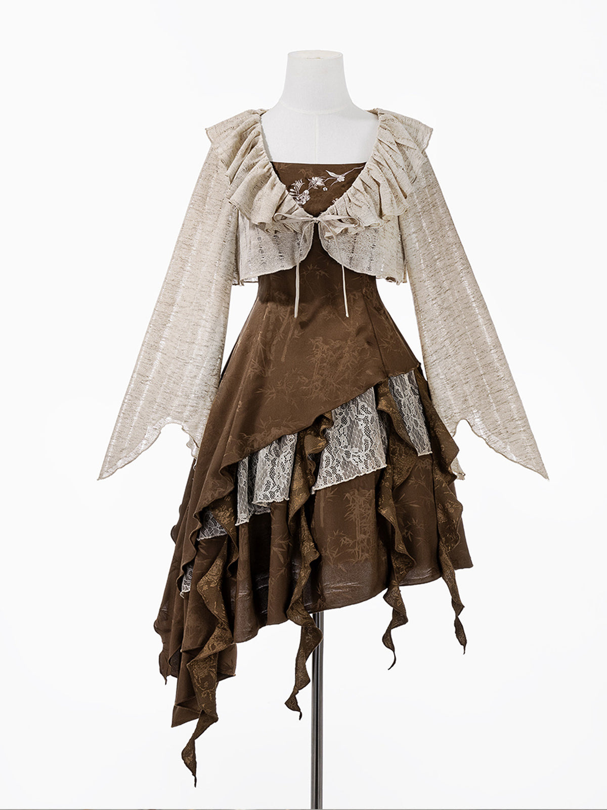 Rustic Desert Traveler Layered Dress Set YOU0273