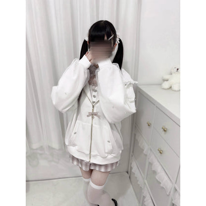 【予約商品】Ground Mine Girl Style Rabbit Outer NEK0036