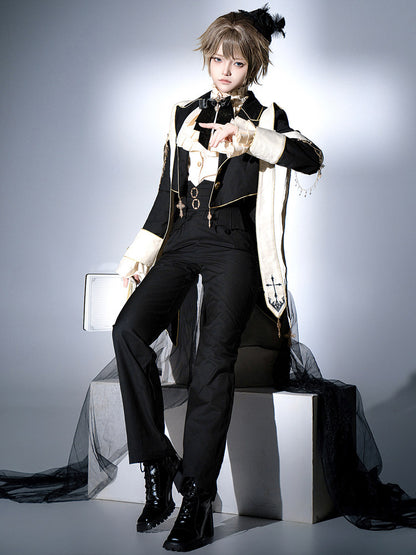 Dark Gothic Prince Cross Outfit YOU0287