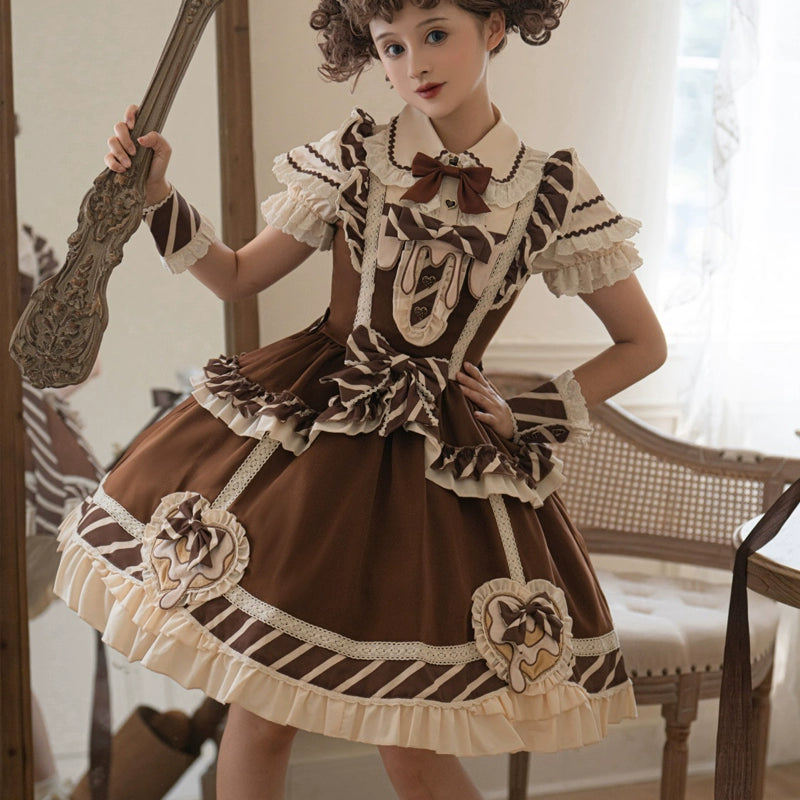 Cookie Brown Sweet Lolita Dress YOU0021