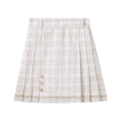 Rabbit Embroidered Chinese Style Jacket Skirt Set YOU0242