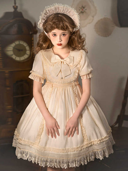 Puff Sleeve Lolita Summer Dress YOU0114