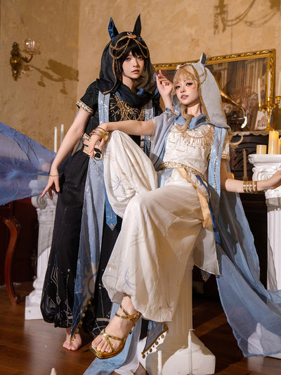 Desert Goddess Three-Piece Hooded Cape Costume YOU0307