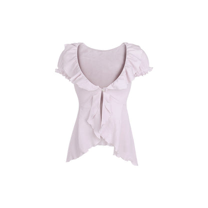 Sweet Bow Knit Cardigan Cake Skirt Set SER0141