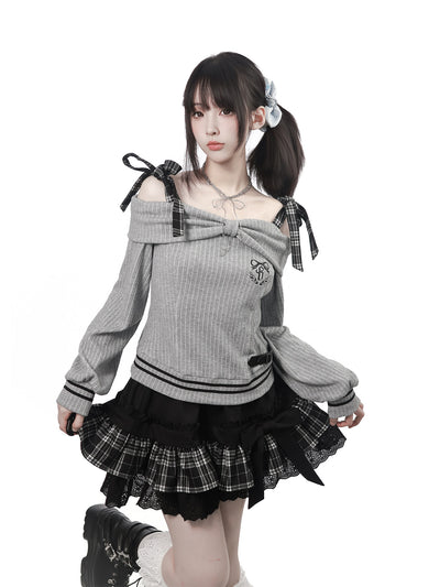 Hooded Cape With Off Shoulder Top PIN0032