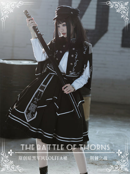 Military Lolita Battle Two-Piece SPR0030