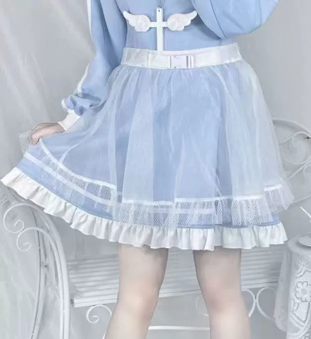 Subculture Style Angel Light Blue Dress UND0031