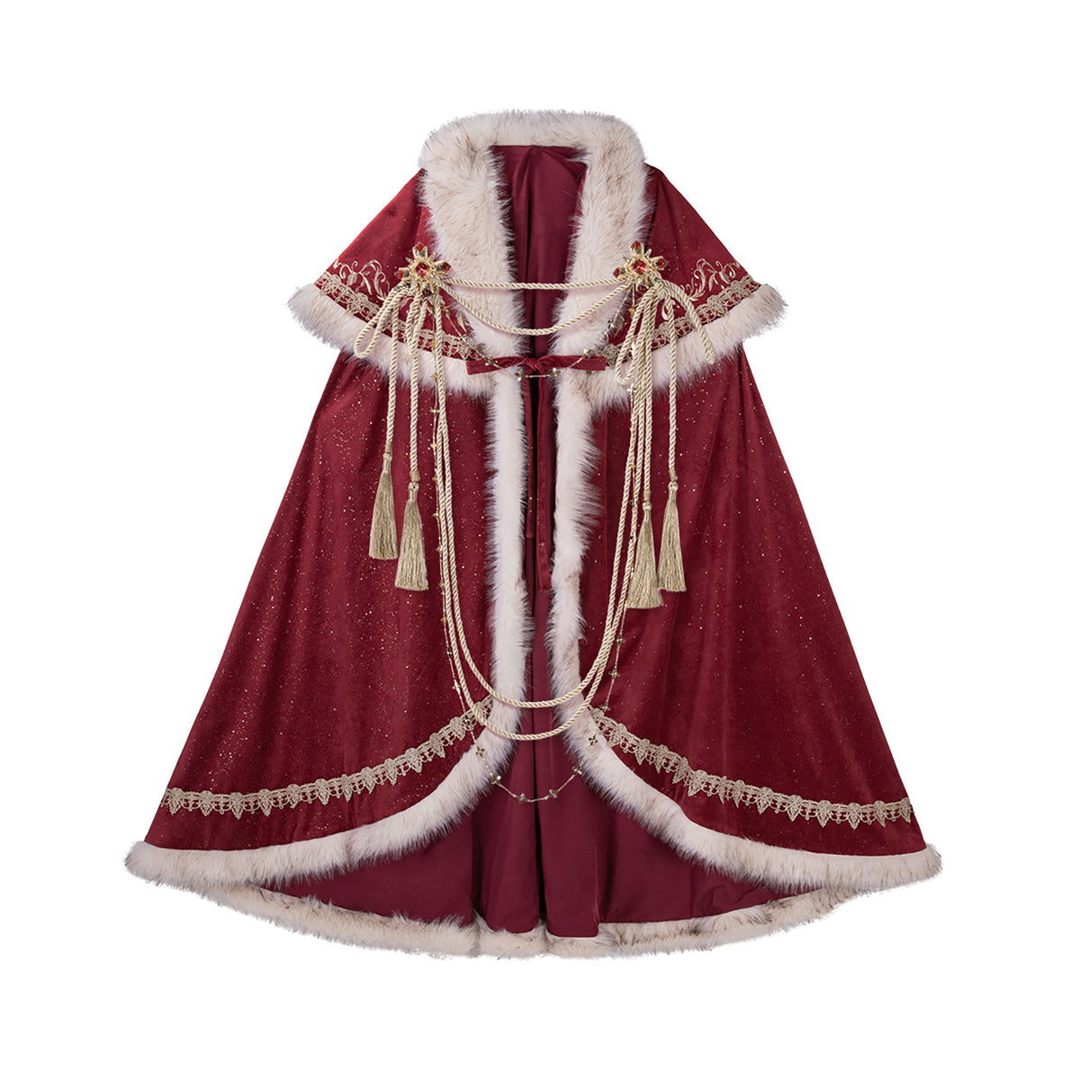 Royal Lolita Velvet Cape And Dress Set YOU0257