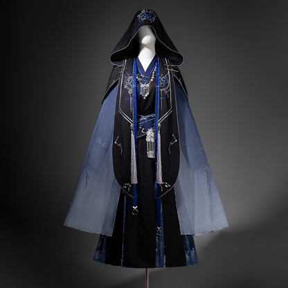 Dark Fantasy Hooded Cape Han Style Costume Set YOU0327