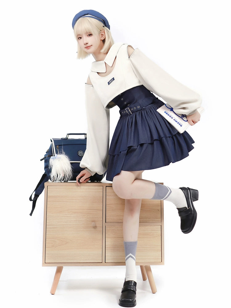 Student Lolita Two Piece Dress YOU0026