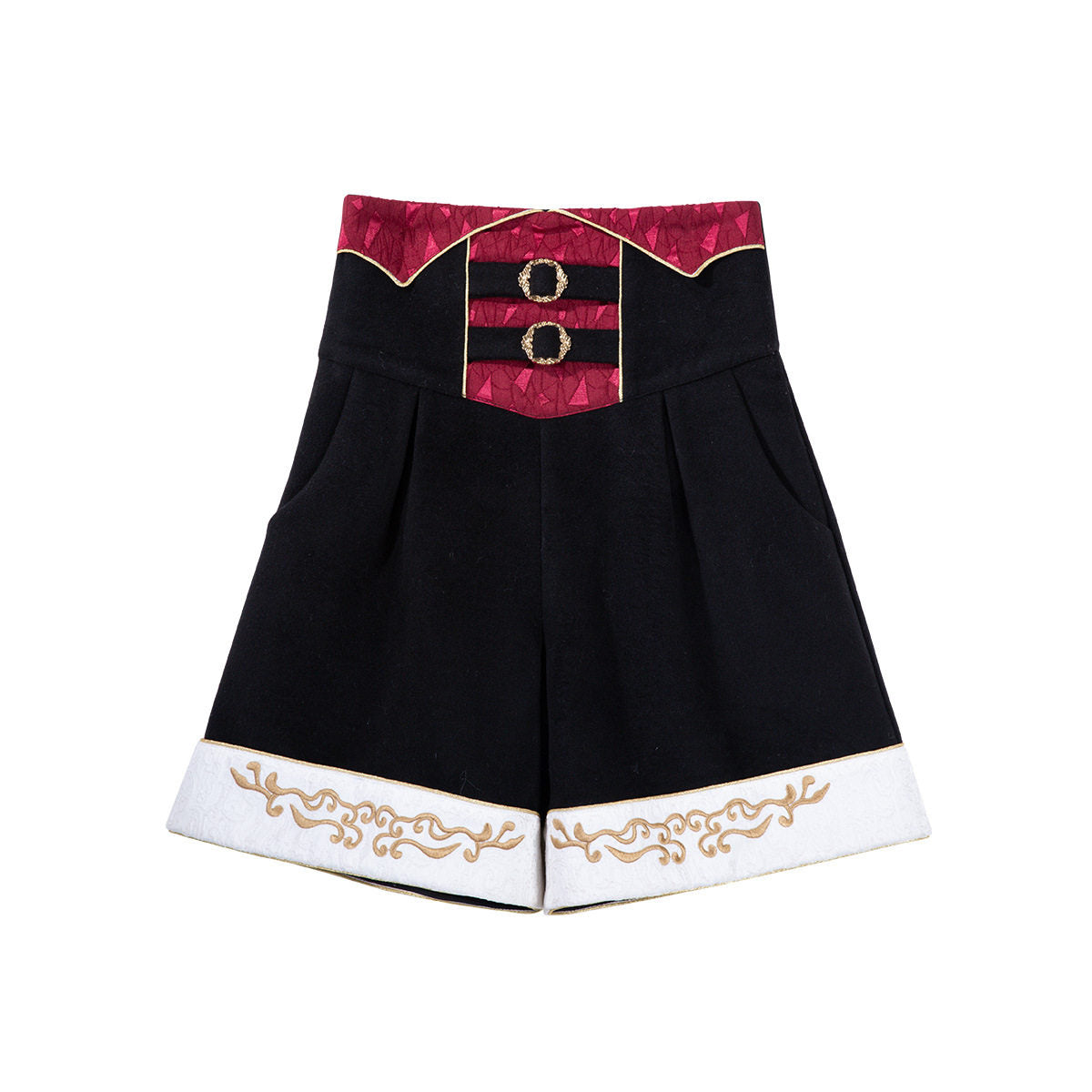 Gothic Vampire Cape Jacket Shirt Shorts Set YOU0319