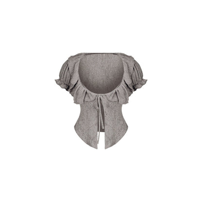 Black Lace Camisole Cardigan And Pleated Skirt Set SER0137