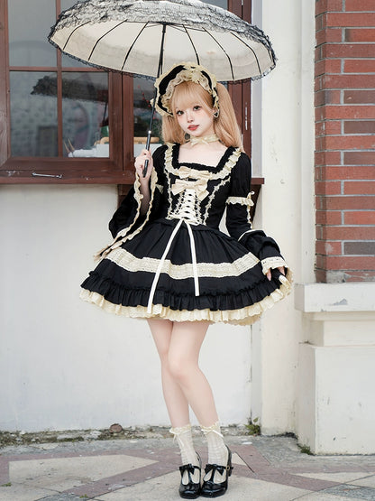 White Ribbon Lolita Dress WIT0024