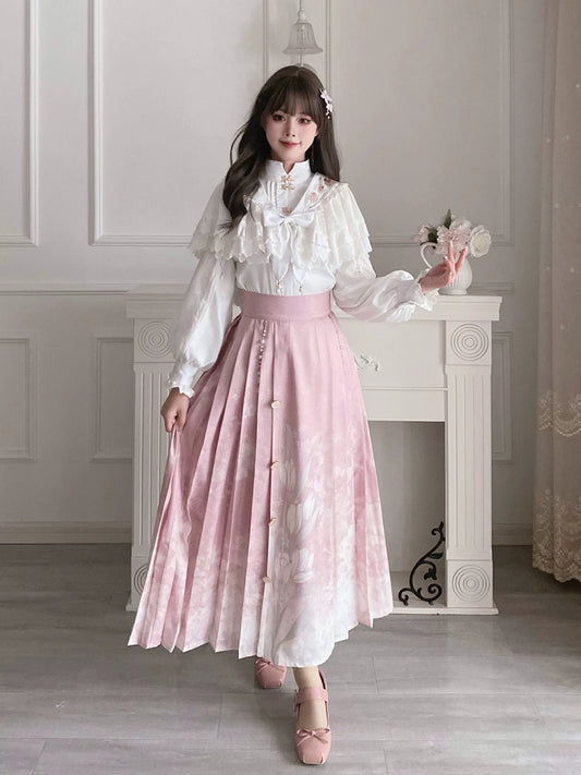 Elegant Sweet Pink China Dress YOU0017