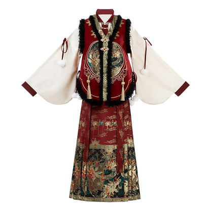 Chinese New Year Brocade Three-Piece Set YOU0284