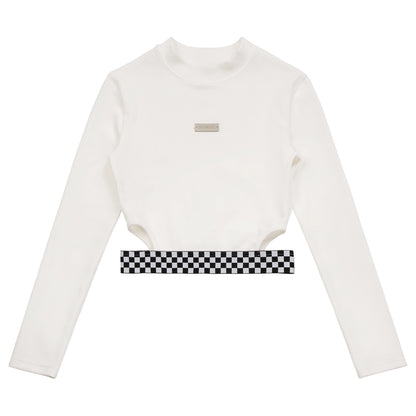 Checkerboard Style Subculture Two-piece set PIN0002