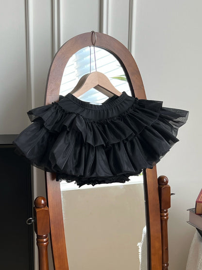 Ruffle Tulle Pumpkin Bloomer Shorts WIT0301
