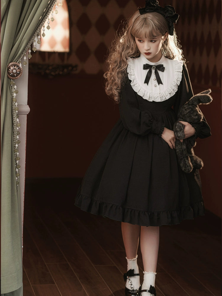 Church Maid Dark Lolita Dress YOU0029